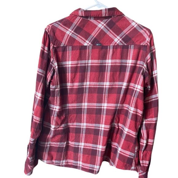 Columbia size L brushed cotton flannel button down shirt. - Picture 2 of 6